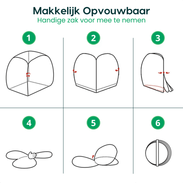 Klamboe tent voor een tweepersoonsbed, ideaal tegen alle vliegende insecten, ruime tent met 2 openingen, perfect voor kamperen, gemakkelijk mee te nemen, inclusief opbergzak.